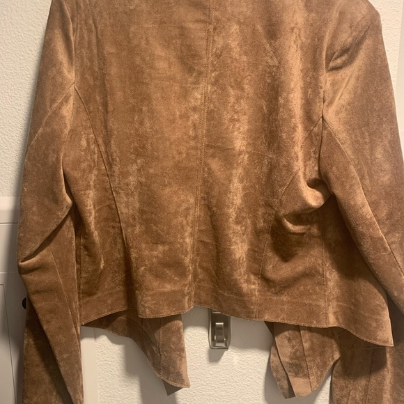 Anthropologie Blank NYC Taupe Suede Jacket - Picture 5 of 8